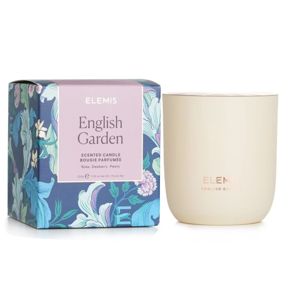 image 1 of Scented Candle - English Garden - 220g/7.05oz N/A