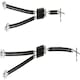 image 4 of AWE BMX/Dirt Bike Gyro Rear Brake Cable Wires Set, Upper/Lower 520mm/1200mm