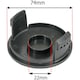 image 5 of SPARES2GO 6m Line Spool & Cover compatible with Qualcast CLGT2425H/A Strimmer Trimmer (1.5mm)