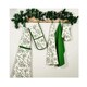 image 4 of Dexam RHS Set of 2 Mistletoe Ivory Tea Towel N/A