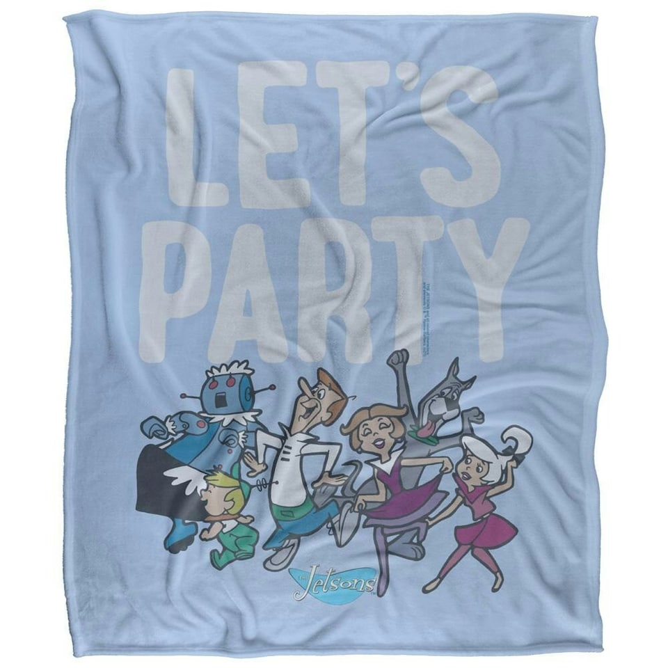image 1 of The Jetsons Let´s Party Blanket - Multicoloured - One Size