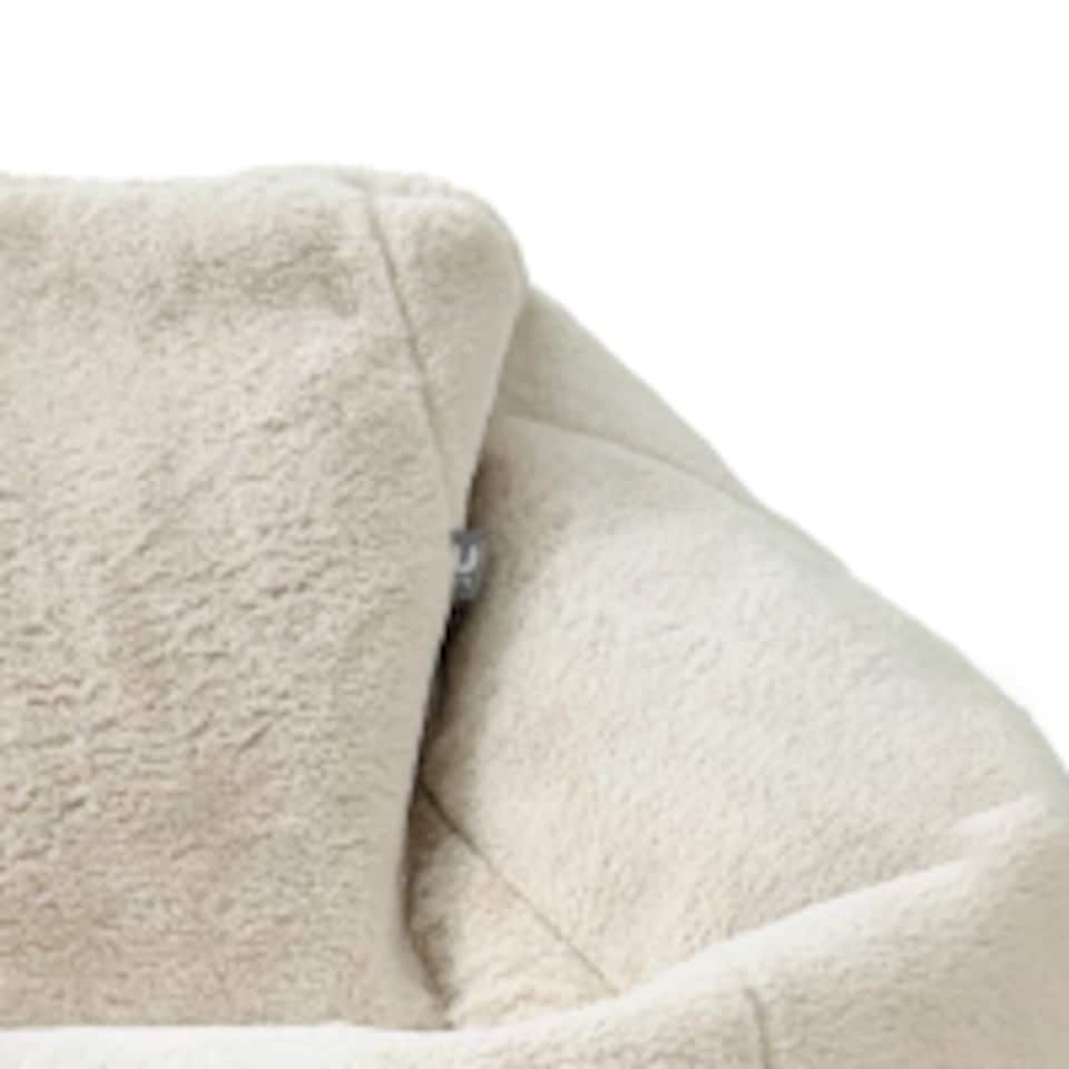 image 1 of rucomfy Indoor Faux Fur Adults Bean Bag - Hygge Style Lounger Chair