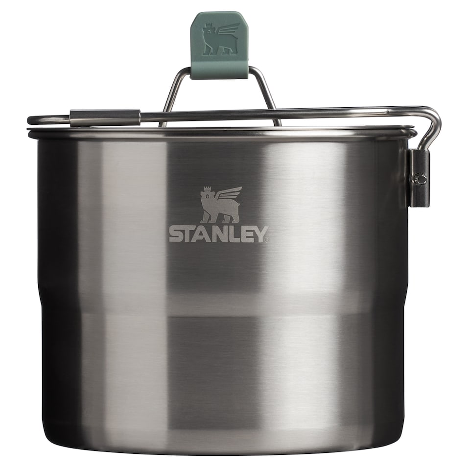 image 1 of Wildfare Go Two Bowl Cookset for Camping | Grey | Silver