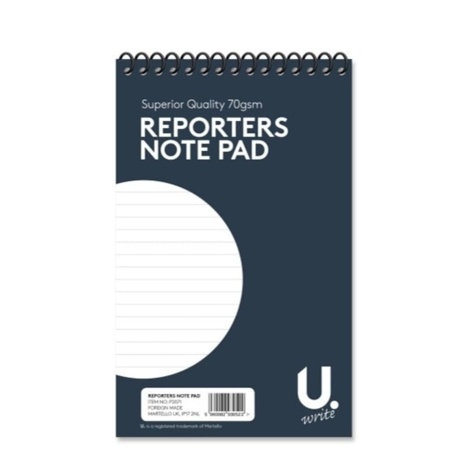 image 1 of Single 5"x8" 72 Sheets Reporters Note Pad
