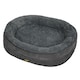image 1 of Skylos Orthopedic Plush Dog Bed Soft Washable Pet Bed Grey Cosy Cushion L Size | Grey | L | L