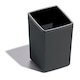 image 1 of Durable 761458 VARICOLOR Smart Office Pen Cup, Desk Top Pen Storage - Charcoal
