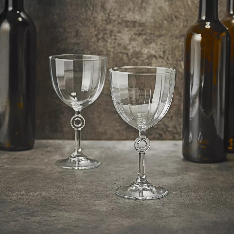 image 1 of 270ml Stemmed Wine & Dessert Goblets | Clear | 1