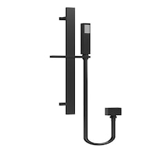 Balterley Empire Shower Slide Rail Kit | Black | Matt Black | 1