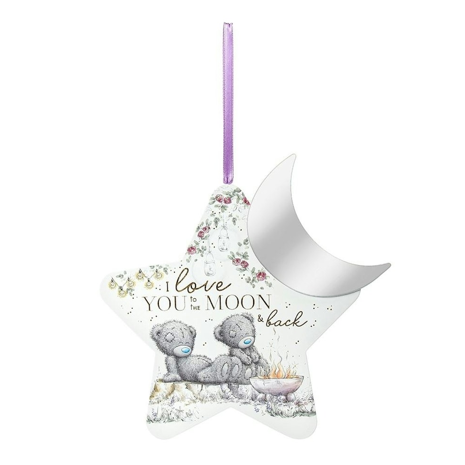 Me To You Bear Love You To The Moon And Back Hanging Plaque