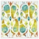 image 1 of Ikat vibrant (Picutre Frame) White | S