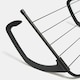 image 4 of OHS Over Radiator Clothes Airer Foldable Clothes Towel Rail Holder Rack Dryer Hanger