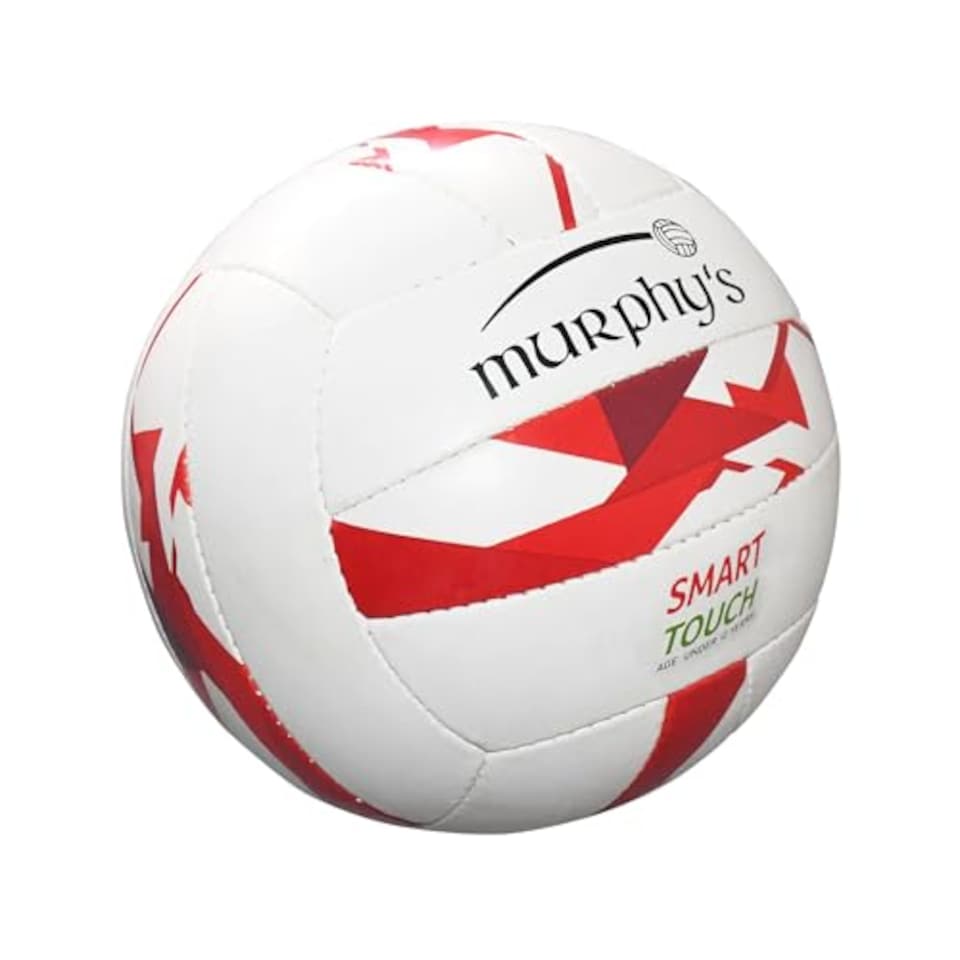 image 1 of Murphy's Unisex Gaf1003 Gaelic Footballs, White, 4 Smart Touch UK