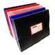 image 5 of A4 Clearview Purple Box File with Elastic Closure
