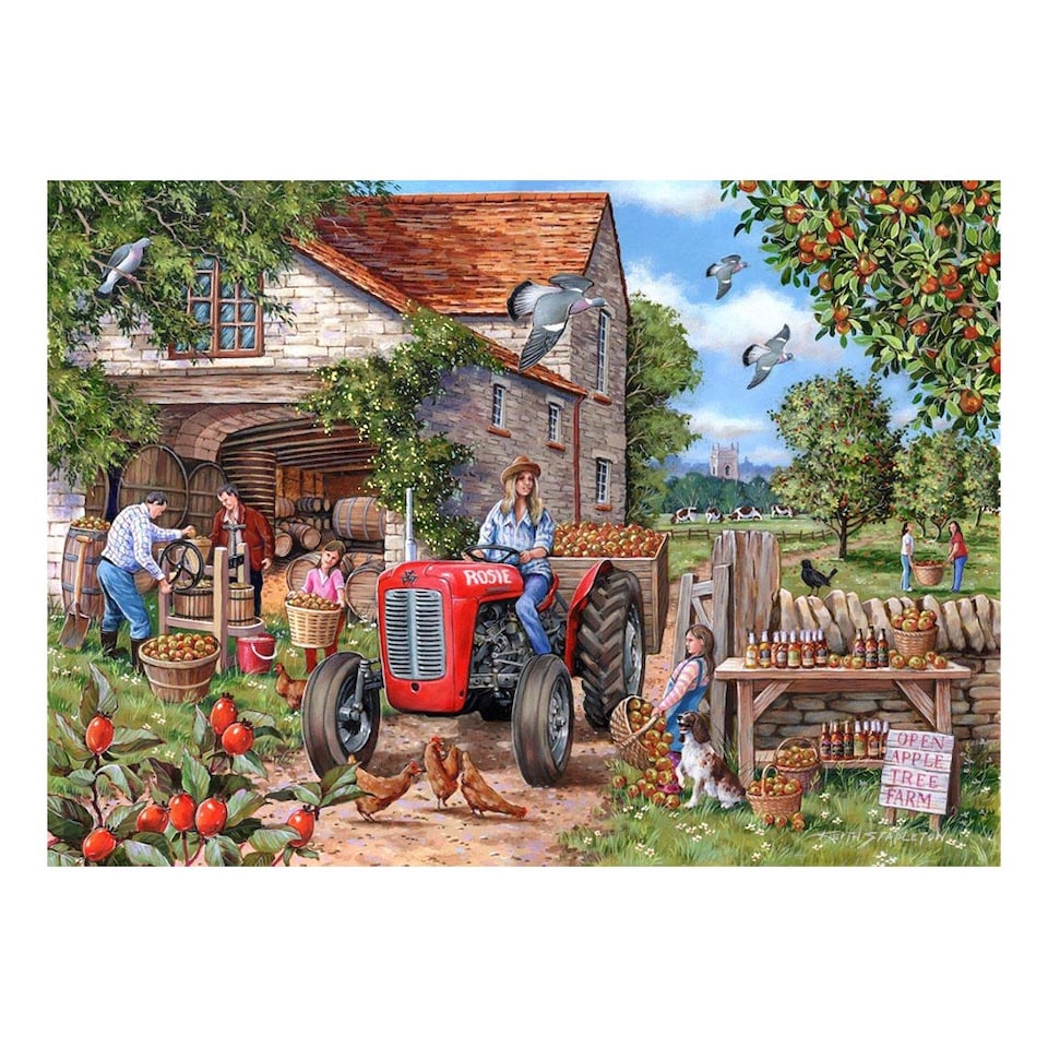 image 1 of Cider & Rosie BIG 500 Piece Jigsaw Puzzle