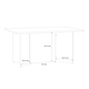 image 5 of Karon Coffee Table in Sonoma Oak