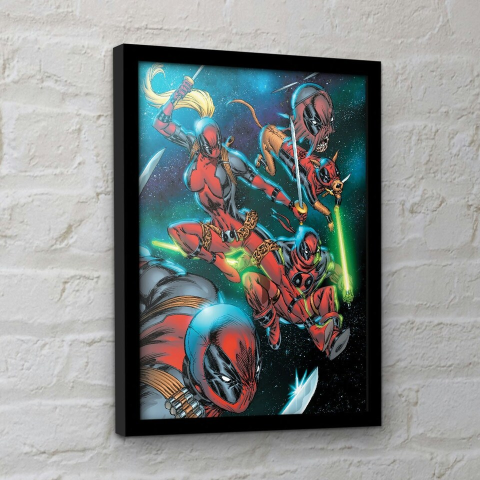 image 1 of Deadpool (Corps In Space) Framed 30x40cm Print
