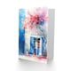 image 2 of Flowering Bougainvillea Boho Mykonos Him Her Birthday Card