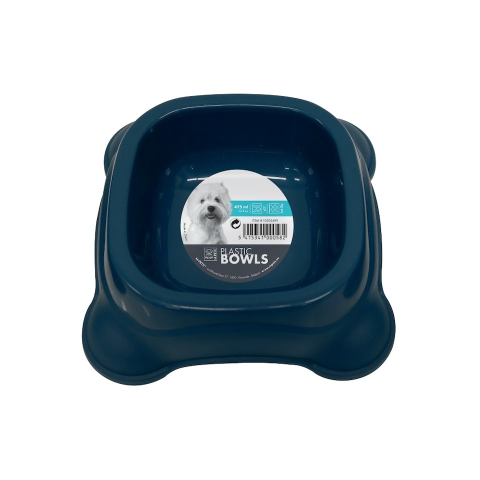 image 1 of M-PETS Plastic Single Bowl - 475 ml