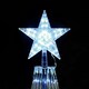 image 3 of The Christmas Workshop 6FT Outdoor Cone Tree - WHITE LED White | 6ft