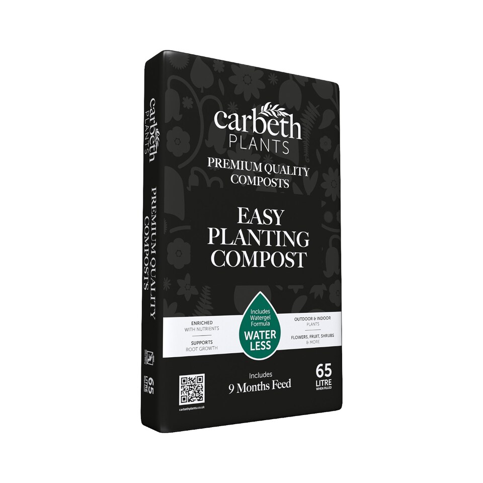 image 1 of Easy Planting Compost with 9 Month Feed - 65L - Water Less Formula - Ready to Use Compost for Fast Establishment