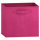 image 1 of Collapsible Non-Woven Storage Box - M Pink | Colour: Dark Pink
