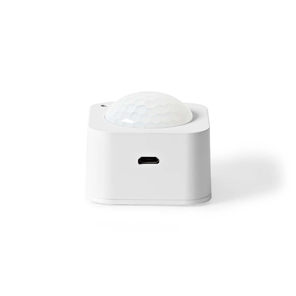 image 1 of Nedis Smartlife Zigbee Motion Sensor PIR With Brightness Detection, Battery and USB Powered, Compact - White