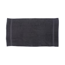 Towel City Luxury Bath Towel - Steel Grey - One Size