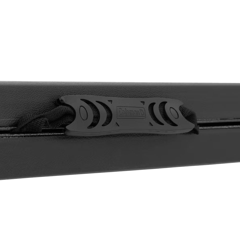 image 1 of Coleman Pack-Away Table And Bench Set Black