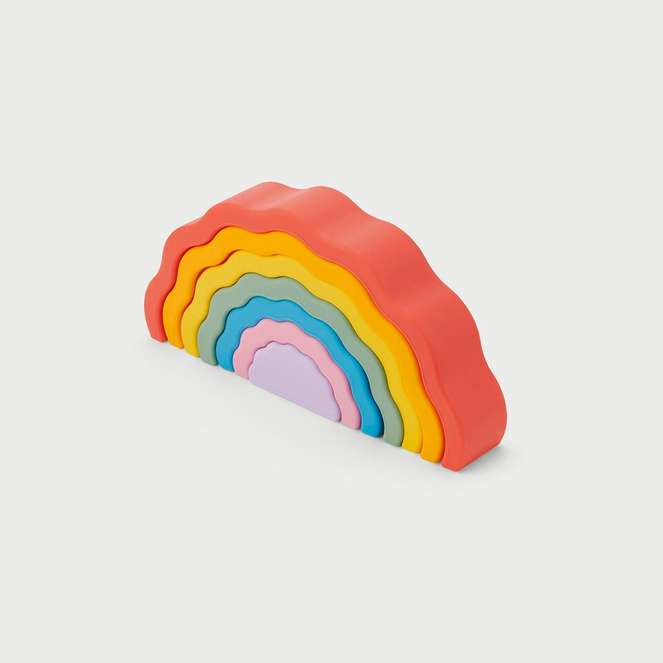 image 1 of SiliSoft® Wobble Rainbow (Rainbow)