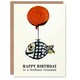 image 1 of Brilliant Grandad Fun Balloon Fish Fishing Fisherman Birthday Card