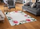 image 2 of Scattered Flowers Designer Rug | Multi