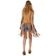 image 2 of Womens Fancy Dress Costume - Hippie Waistcoat and Accessories | Brown | brown | XL | 1