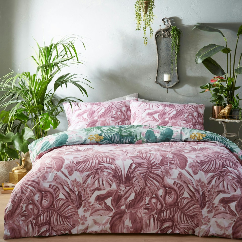 image 1 of furn. Medinilla Tropical Double Duvet Cover Set