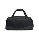 image 3 of Under Armour Undeniable 5.0 Duffle Bag - Black/Metallic Silver - 10.1in x 21.7in x 10.6in