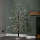 image 2 of 5ft (1.5m) Light up Green Snowy Noel Christmas Tree with Stand and Warm White LEDs
