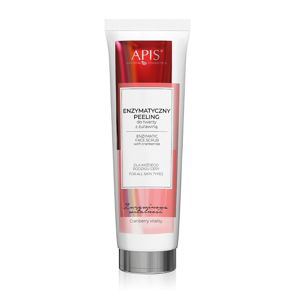 image 1 of Apis Cranberry Vitality Enzymatic Face Scrub 100ml