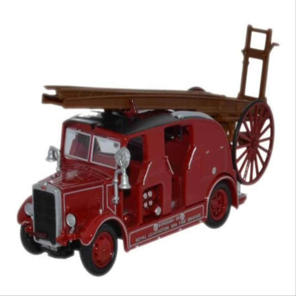 image 1 of Oxford Diecast Leyland Cub FK7 Leamington Fire Brigade