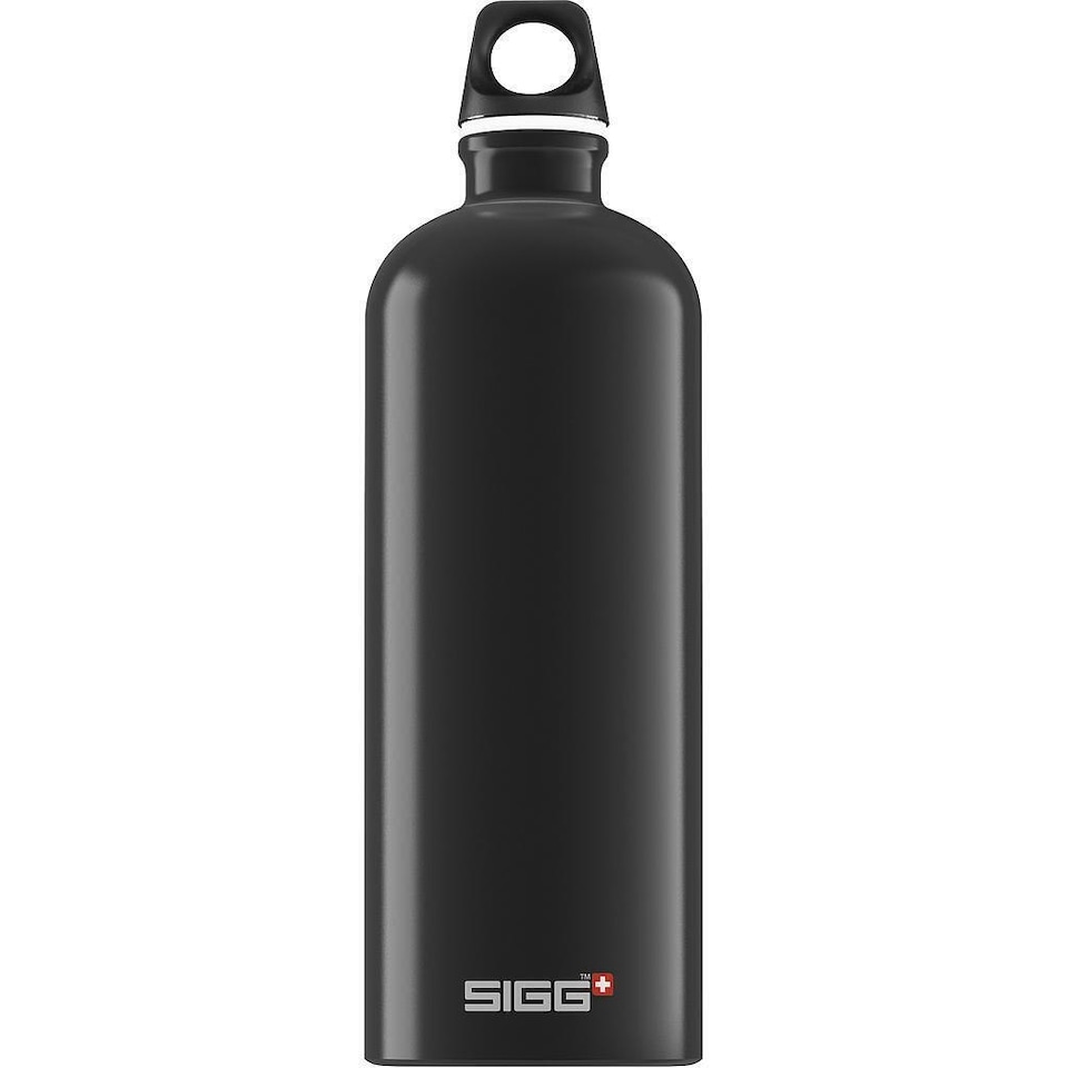 image 1 of Sigg Traveller Water Bottle - Black - 1L
