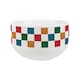 image 1 of Checkered Ceramic Bowl