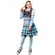 image 2 of Monster High Childrens/Kids Deluxe Frankie Stein Costume Set - Multicoloured - 5-6 Years