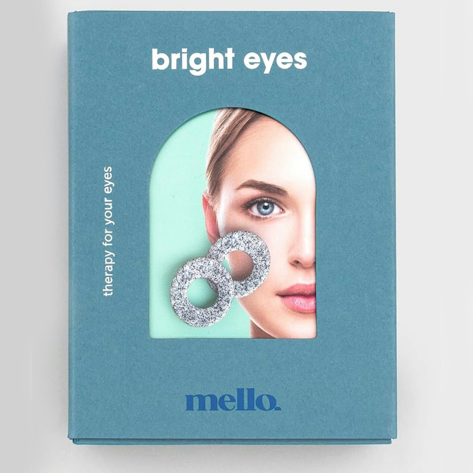 image 1 of Suck UK Mello Stone Eye Masks with Fabric Carry Pouch