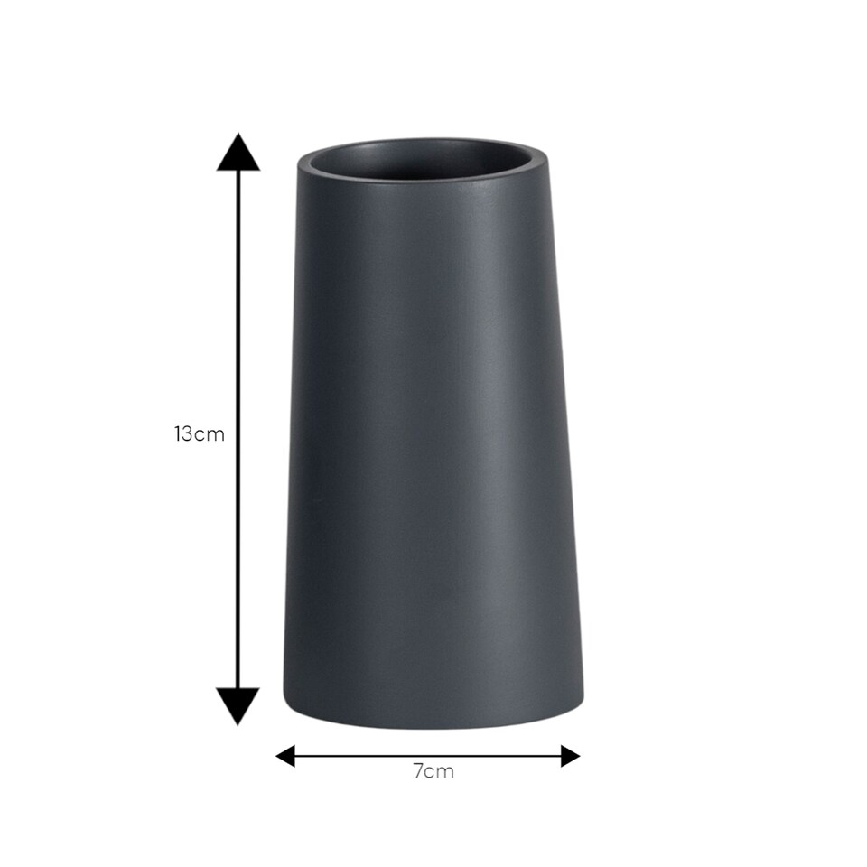 image 1 of Showerdrape Alto Grey 3 Piece Bathroom Accessory Set | Grey | 1