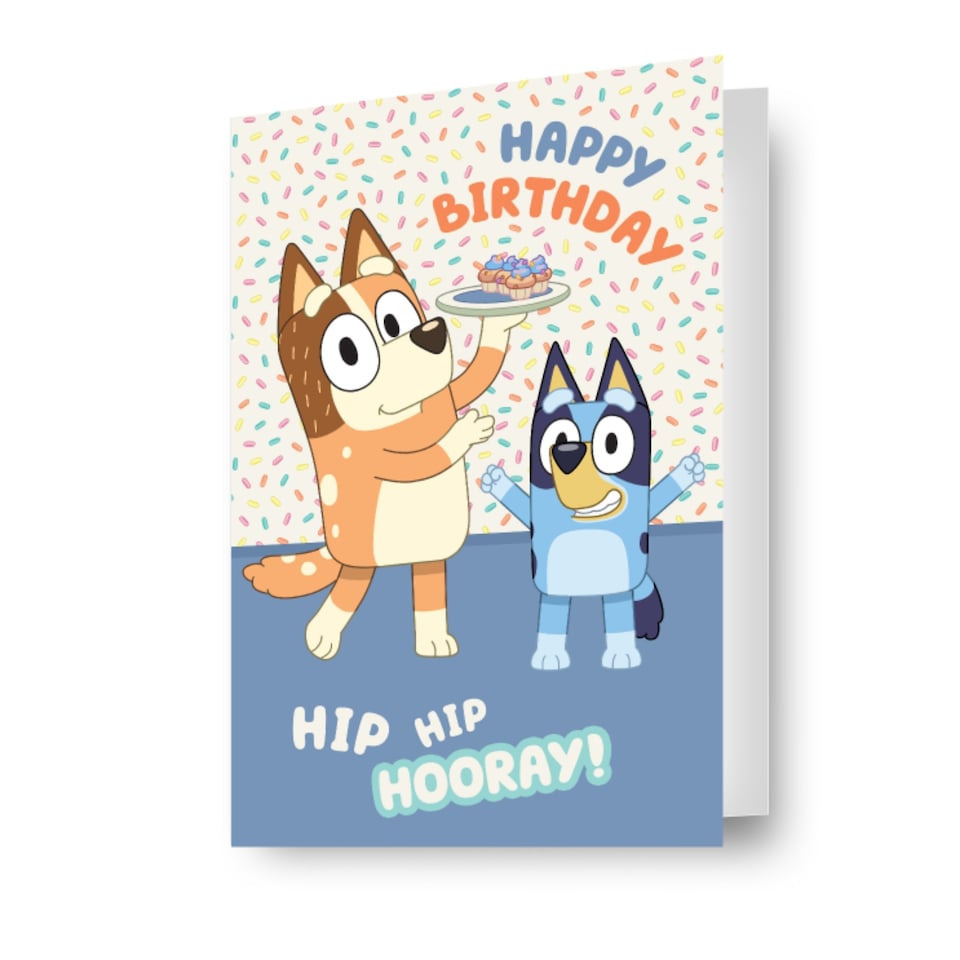 image 1 of Bluey Birthday Card