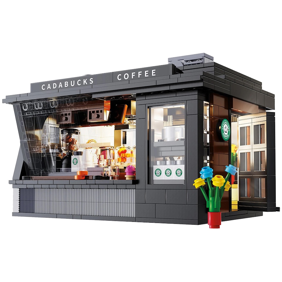 image 1 of CaDa Coffee Shop 768 Piece Construction Set