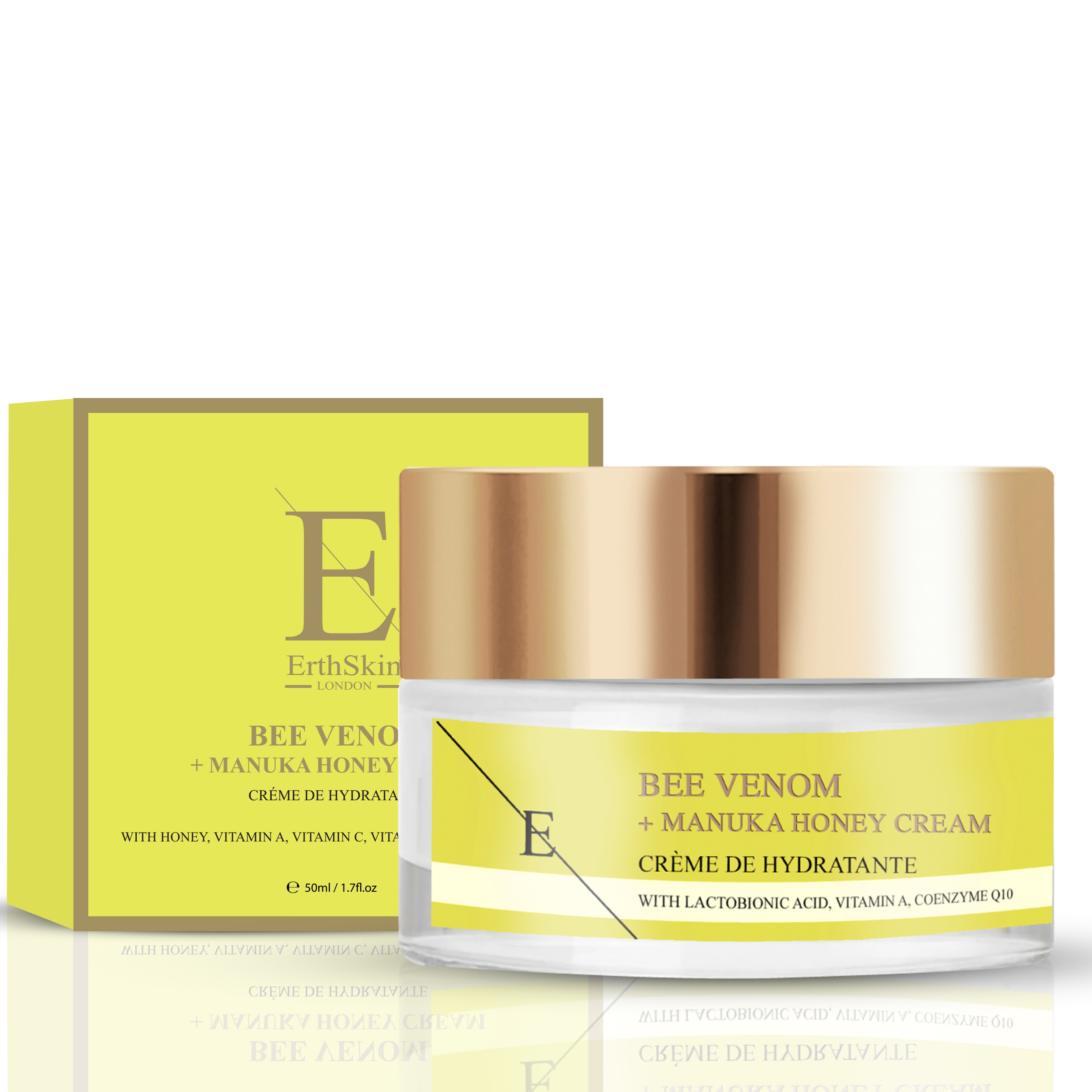 Erth Skin London Bee Venom + Manuka Honey Cream 50ml - Tesco Groceries