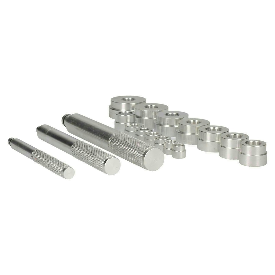 image 1 of 17pc Bushing And Bearing Race Seal Bush Driver Kit Metric Sizes Aluminium