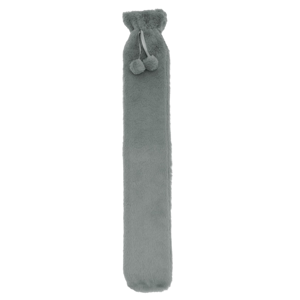 Velosso Plush Velour Extra Long Hot Water Bottle