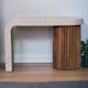 image 1 of Artisan Furniture Solid Wood Serenity Terrazzo Coffee Table