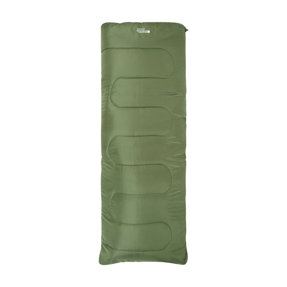Mountain Warehouse Basecamp 200 Summer Sleeping Bag - Green - One Size
