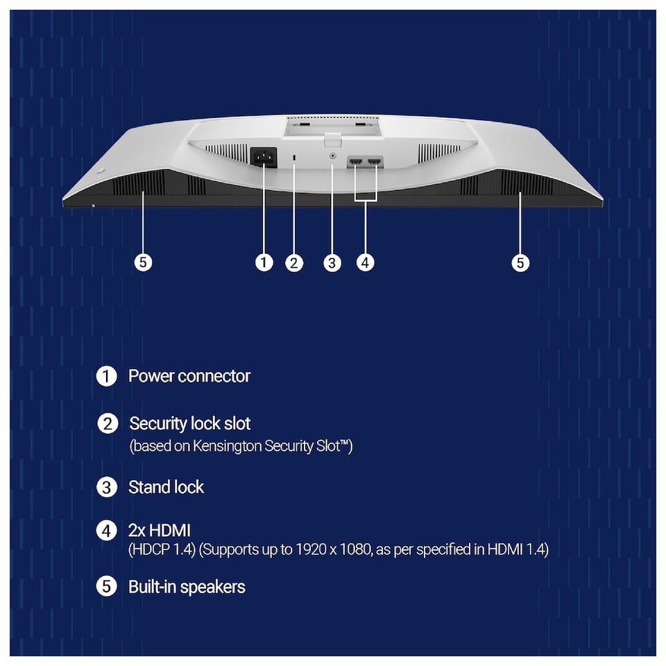 image 1 of Dell Plus S2725HSM 27-Inch IPS Full HD 144Hz 1ms Height Adjustable Monitor with Speakers